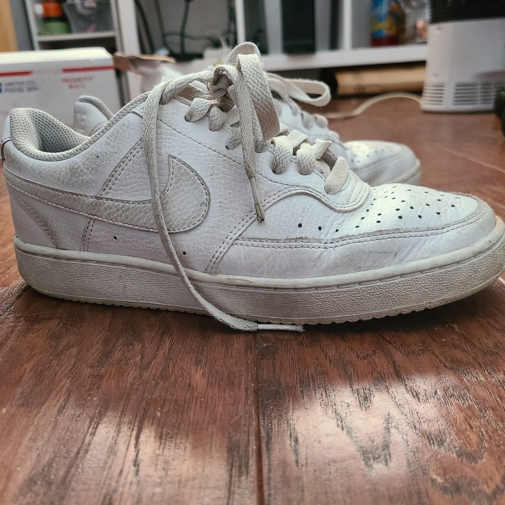 Nike's White Low Court Vision